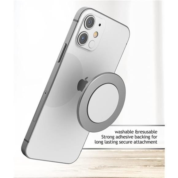 Magnetic iPhone Mount Compatible with MagSafe,Sticker Holder Accessories forWall - Picture 2 of 6